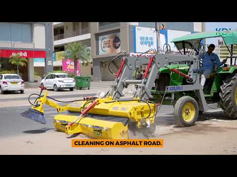 Front Tractor Mounted Hydraulic Road Sweeper  Model :FMB-21