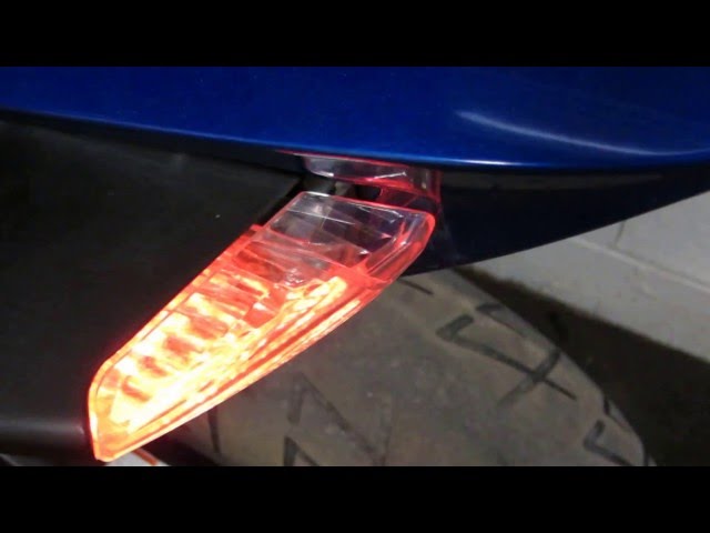 Rear Left Right Turn Signal Set 2007 Suzuki GSXR600 1108 x 12