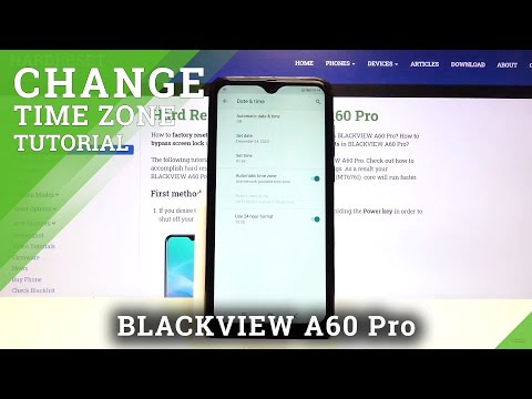 How to Set Date and Time in BLACKVIEW A60 Pro – Date and Time Settings
