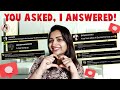 Q A Your Questions My Answers Part 1 Nakshathra Nagesh
