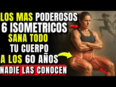 🔥 6 Isometric Exercises for Strong Legs After 40 | Without Moving a Step!