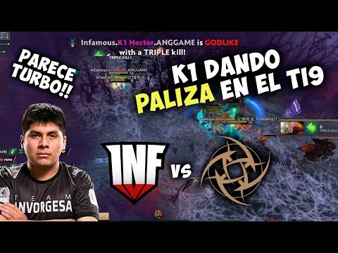 INCREIBLE!! INFAMOUS DANDO PALIZA A NIP EN EL INTERNACIONAL!! PARECE TURBO DOTA 2