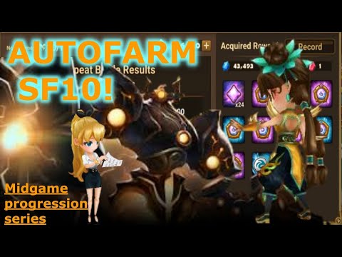 STOP FAILING in SF10! Mid game progression guide! Build LING LING ASAP (summoners war)