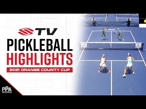 The Unbelievable Defense Pickleball Highlight - 2021 Orange County Cup Women's Doubles