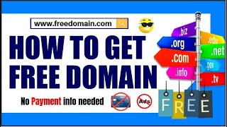 How to Get A Free Domain Name for Your Website in 2022