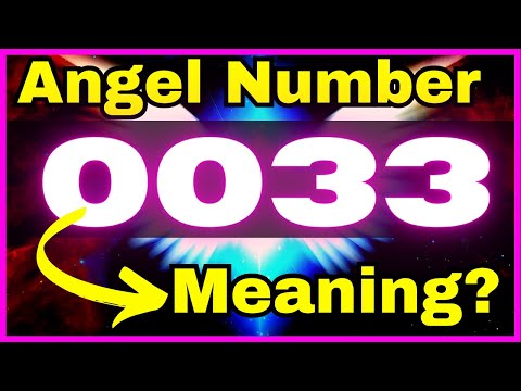 ❤️ ❤️ 0033 Angel Number Meaning LOVE + LIFE 💰 Why You Are Seeing 0033 #angelnumber