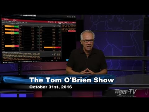 Daily Stock Market Recap by Tom O'Brien October 31st