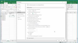 How to Automatically Insert a Decimal point for numeric data in Excel 2016