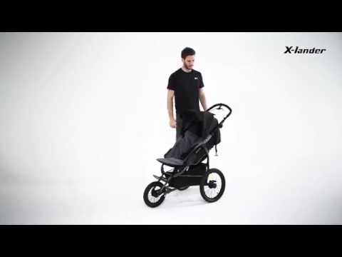 X Lander X Run Jogger Dreirad Buggy Luftreifen