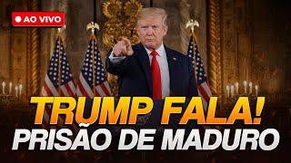 🔴 AO VIVO! TRUMP FALA À IMPRENSA SOBRE PRISÃO DE MADURO - COM TRADUÇÃO SIMULTÂNEA