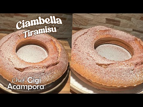 CIAMBELLONE AL TIRAMISÙ MASCARPONE E CAFFÈ - RICETTA FACILE SEMBRA DI MANGIARE IL TIRAMISÙ ☕