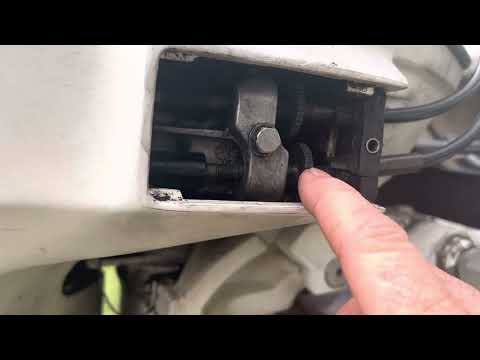 Fixing The Gear Shifter On A Johnson Oceanbreeze 150