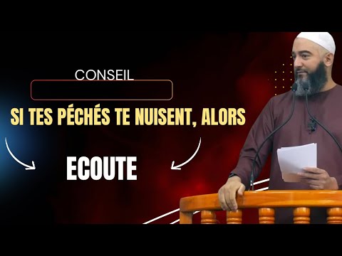 Si tes péchés te nuisent, alors écoute! #islamicvideo #islam #rappelislam