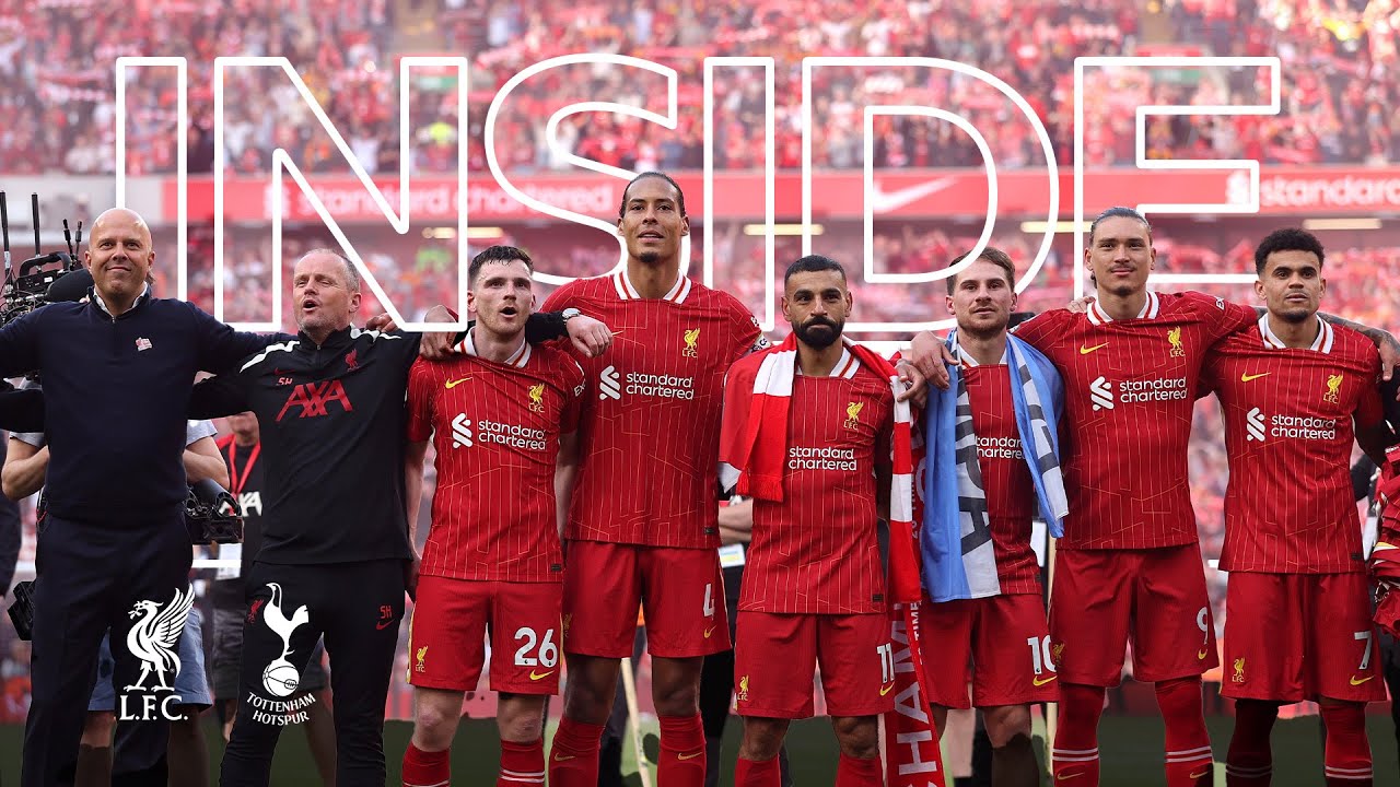 Inside Anfield: Amazing scenes Reds become CHAMPIONS | Liverpool vs Tottenham