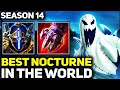 RANK 1 BEST NOCTURNE IN SEASON 14 - AMAZING GAMEPLAY! | League of Legends