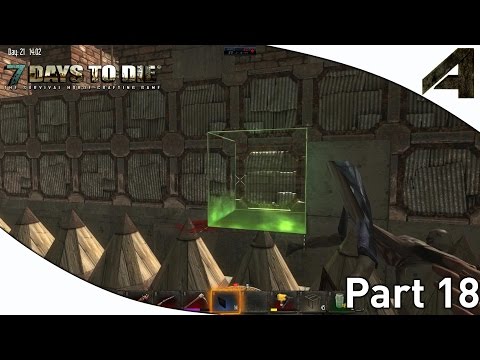 7 Days to Die Alpha 11.3 Gameplay - Part 18 - "Dealing With Gore Blocks"