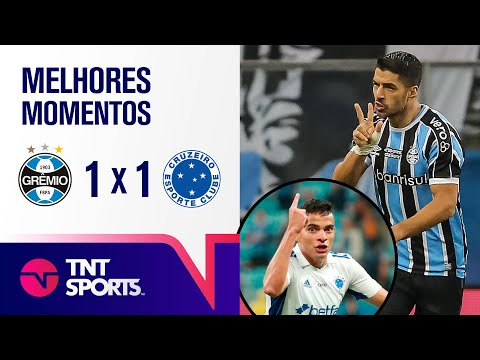 Gols e lances de Grêmio x Cruzeiro