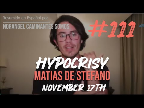 #111 HYPOCRISY - 17TH #matíasdestefano