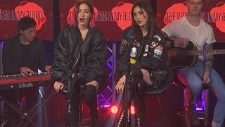 The Veronica's perform acoustic version of 'In My Blood'