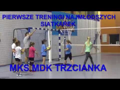POCZĄTEK SEZONU NAJMŁODSZYCH SIATKAREK MKS MDK TRZCIANKA