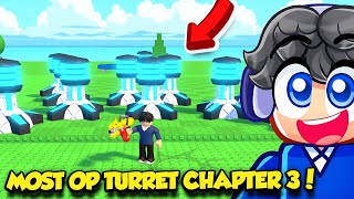 I Bought FULL BASE of NEW MOST OP TURRET In Build Ur Base CHAPTER 3 UPDATE!