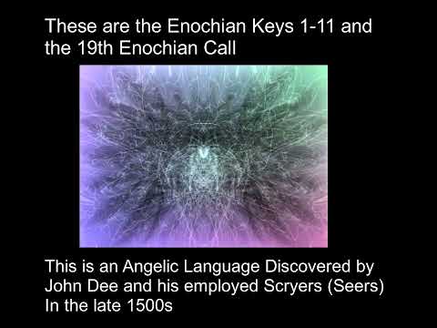 The Enochian Keys 1-11 recited in the Angelic Language (Golden Dawn Audio)