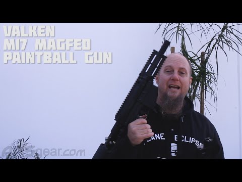 Valken M17 Magfed Paintball Gun - Shooting