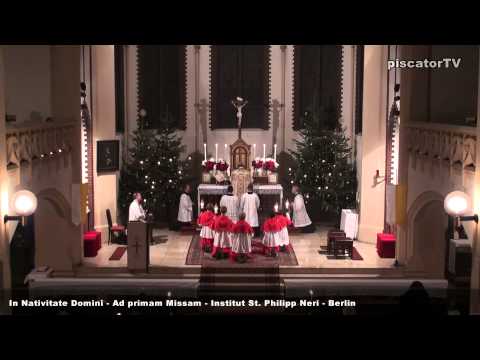 In Nativitate Domini Ad Primam Missam 13 Canon - Traditional Latin Mass