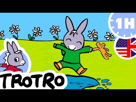 1 HOUR OF TROTRO ! ☺️ Trotro loves to play ! ☺️