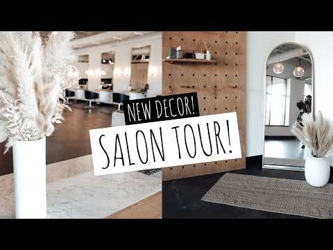 SALON TOUR // FINALLY FULLY RENOVATED!