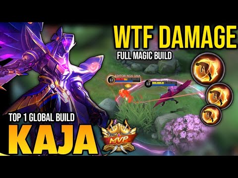 KAJA BEST BUILD 2022 | BUILD TOP 1 GLOBAL KAJA GAMEPLAY | MOBILE LEGENDS✓