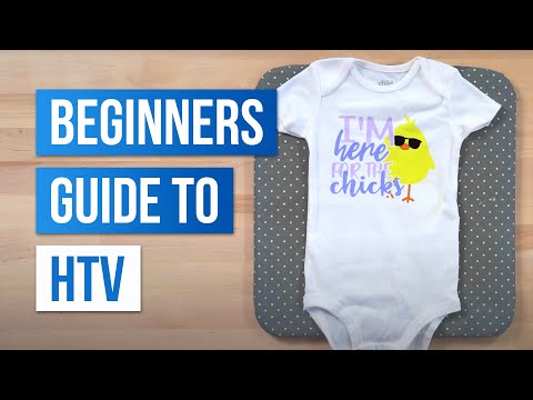 Beginners Guide to Heat Transfer Vinyl - Everything you NEED to know 👏
