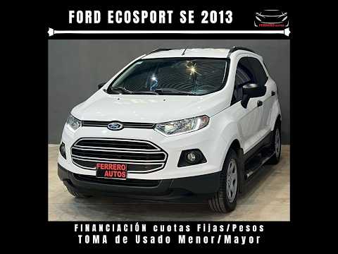 Se Vende: Ford EcoSport SE 2013 - FERRERO Automotores Oncativo (Provincia de Córdoba)