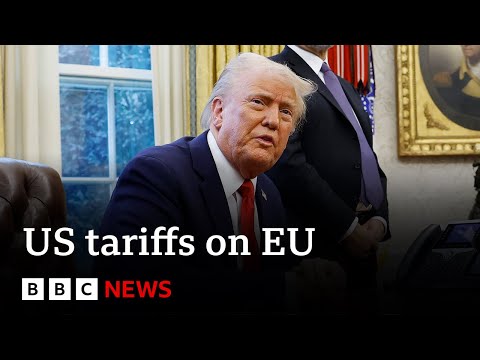 Video | EU facing potential tariffs from the US | BBC News