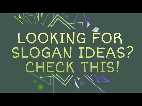 Slogan Ideas (Slogan about COVID-19 Pandemic etc.)