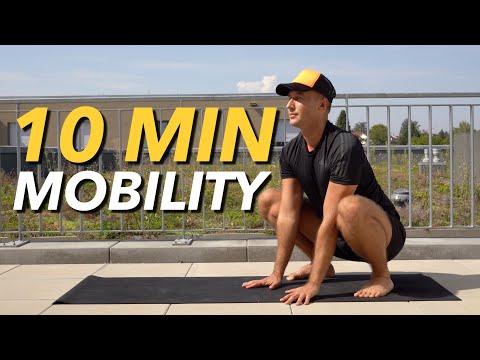 10 Minute Beginner Stretch Mobility Routine! (FOLLOW ALONG)