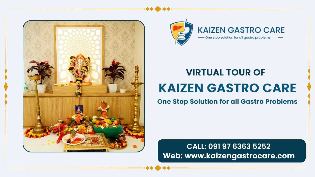 Kaizen Gastro Care Clinic Virtual Tour | Best Gastroenterology clinic in Pune