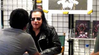 GLENN DANZIG SIGNING AUTOGRAPHS @ GOLDEN APPLE COMICS IN HOLLYWOOD 05/02/10