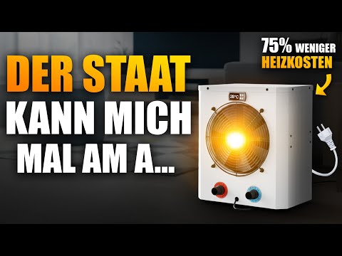 No heating engineer needed: Install a new heat pump yourself for €900!