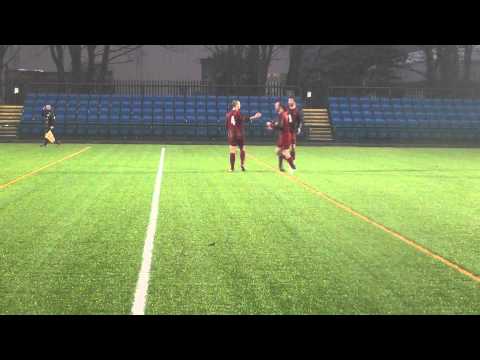 Nick Hurt scores for St John's v St George's (3-2) Railway Cup final - 26th December 2012