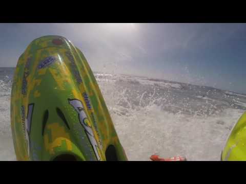 'The Breakdown' How to get out through big surf