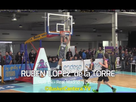 Highlights RUBÉN LÓPEZ de la TORRE ('02) RealMadrid.- Temp. 2015/16 (BasketCantera.TV)