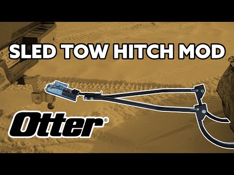 Otter Sled Tow Hitch MOD for your Truck (Ice Fishing Gear & Mods with Otter Pro Flip Over)