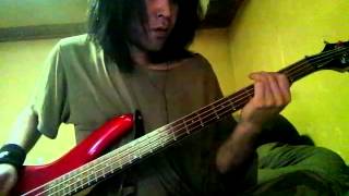 Lunachicks Light as a feather bass cover