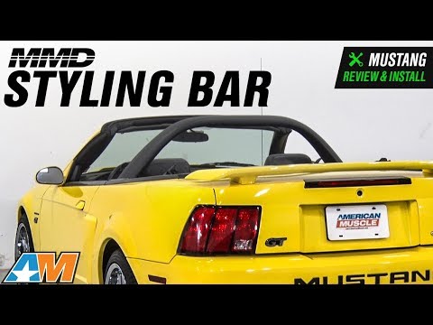 1994-2004 Mustang Convertible MMD Styling Bar Review & Install