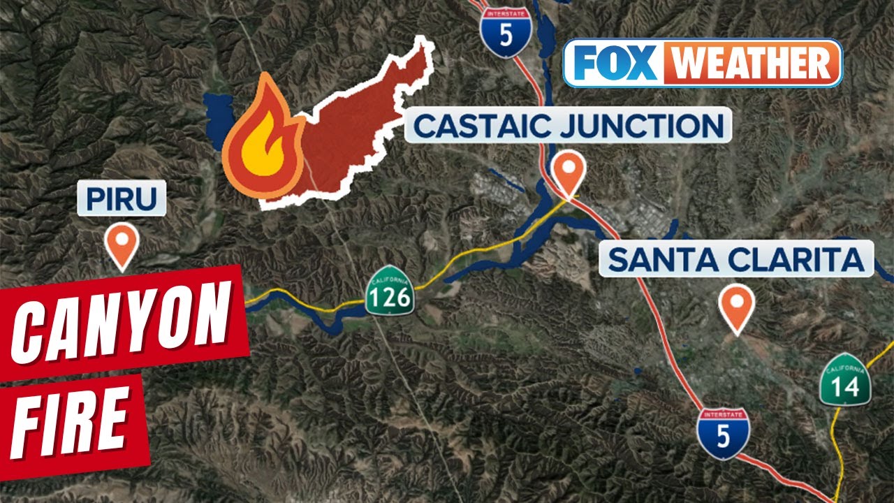 Canyon Fire Erupts Near Lake Piru, Forcing Thousands to Evacuate Southern California