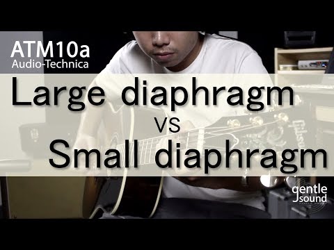 Large diaphragm VS Small diaphragm (condenser microphone test)