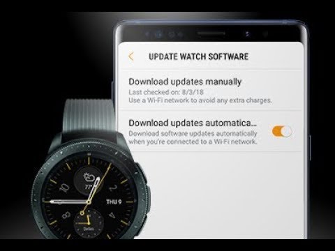 Samsung Galaxy Watch Software Update "J4"