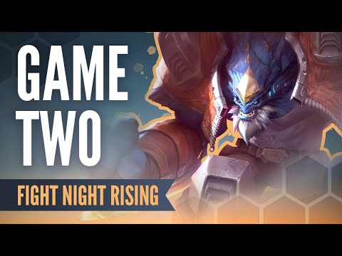 TFT Fight Night Rising: Week 17, Game 2 - Teamfight Tactics Competitive Tournament Gameplay