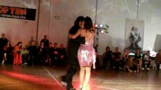 Sicilia Tango Festival 2009 - Maria Belén Giachello & Diego "El Pájaro" Riemer - 3° tango